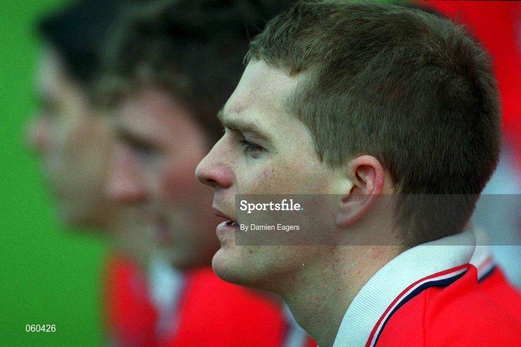 15 April 2001; Joe Deane of Cork before the Allianz GAA National Hurling League Division 1B Round 5 match between Tipperary and Cork at Semple Stadium in Thurles, Tipperary. Photo by Damien Eagers/Sportsfile