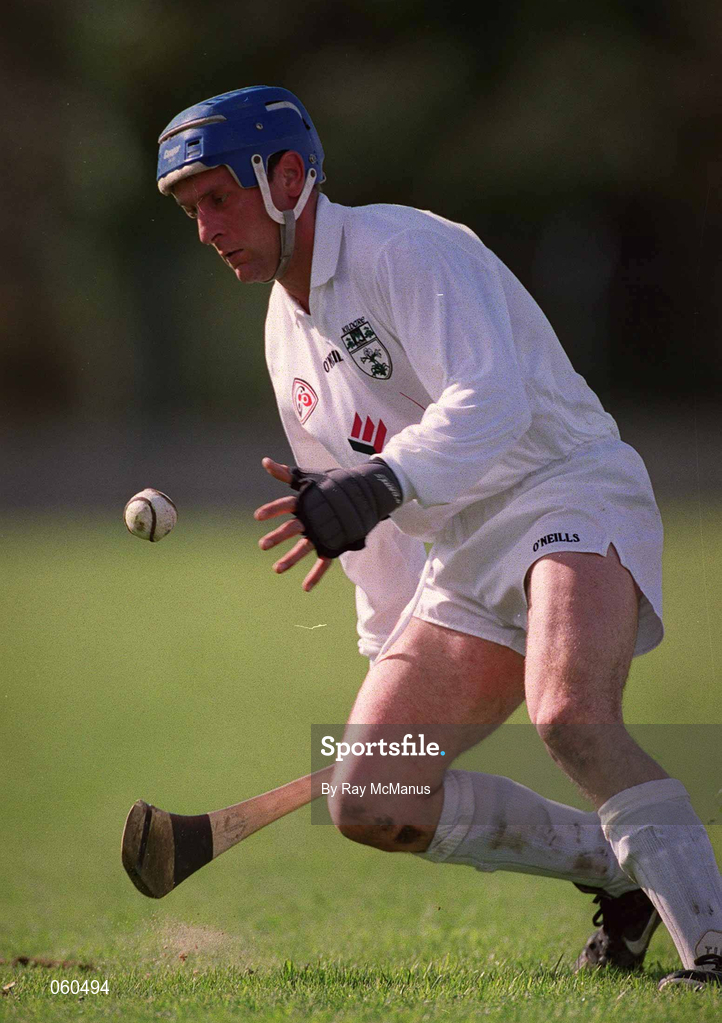 15 April 2001; Joe Dempsey of Kildare during the Leinster Senior Hurling Championship First Preliminary Round match between Wicklow and Kildare at Pearse Park in Arklow, Wicklow. Photo by Ray McManus/Sportsfile