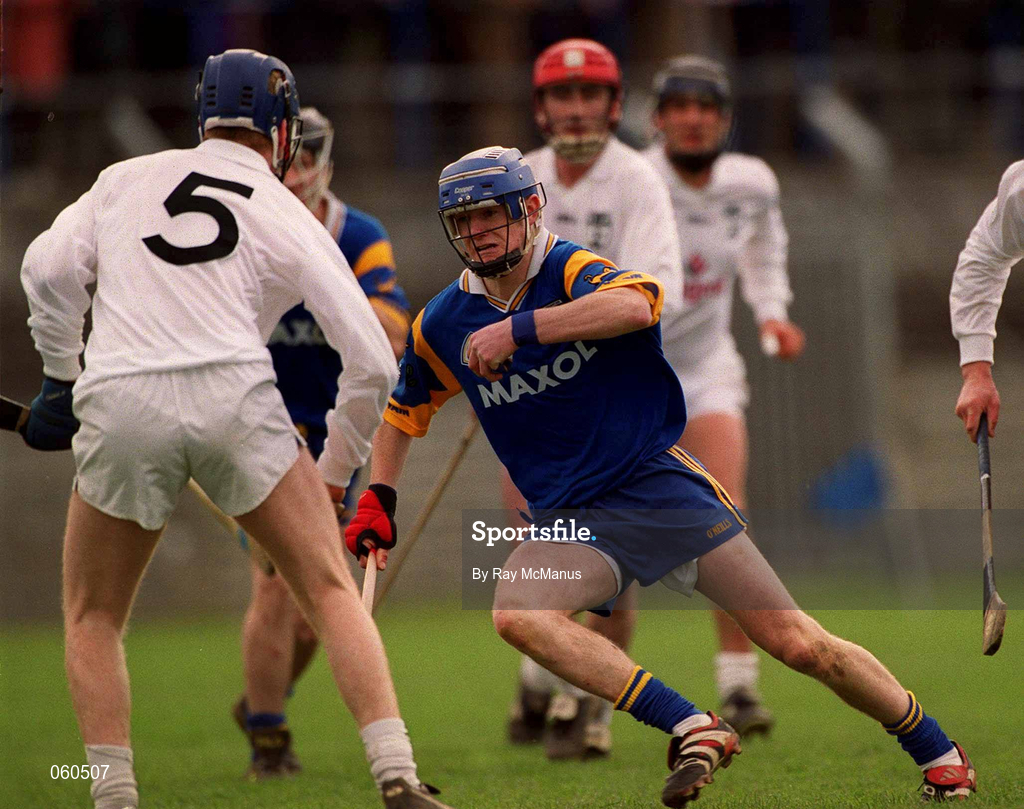 15 April 2001; Wayne O'Gorman of Wicklow during the Leinster Senior Hurling Championship First Preliminary Round match between Wicklow and Kildare at Pearse Park in Arklow, Wicklow. Photo by Ray McManus/Sportsfile