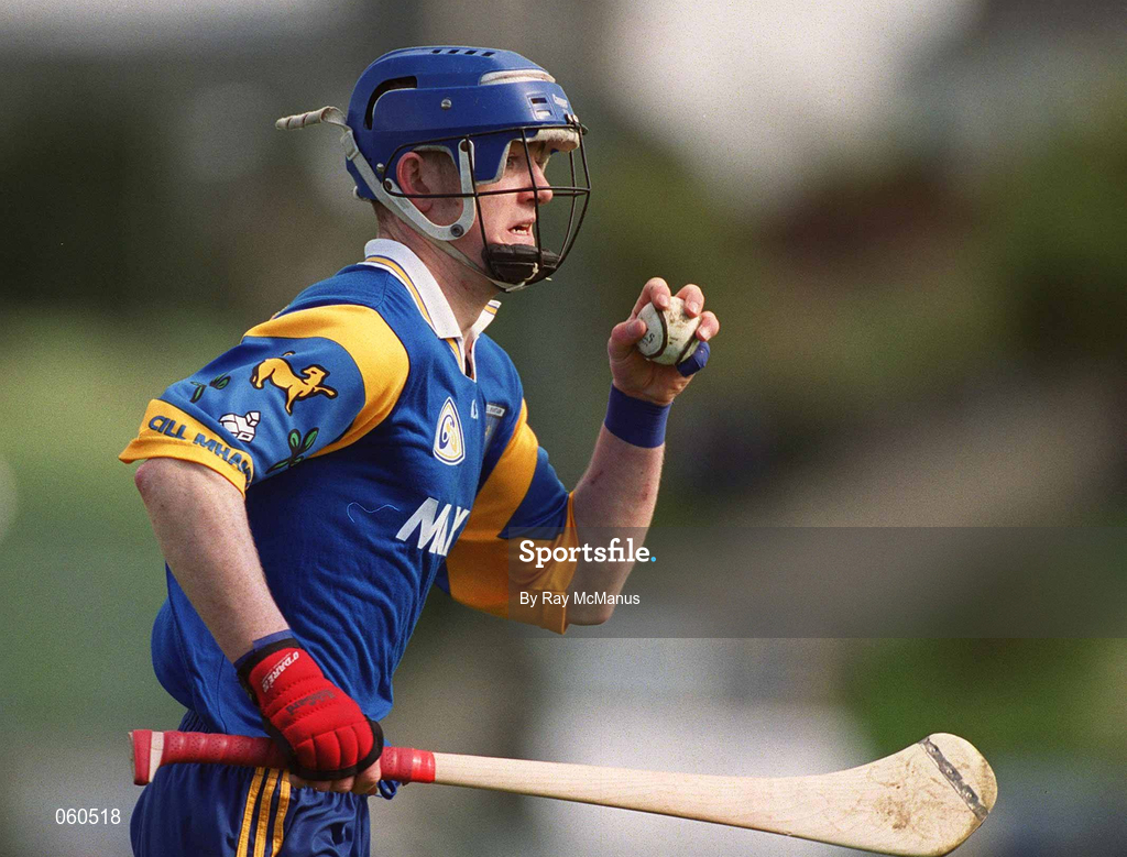 15 April 2001; Wayne O'Gorman of Wicklow during the Leinster Senior Hurling Championship First Preliminary Round match between Wicklow and Kildare at Pearse Park in Arklow, Wicklow. Photo by Ray McManus/Sportsfile