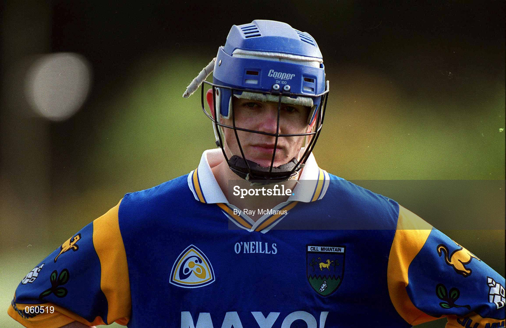 15 April 2001; Wayne O'Gorman of Wicklow during the Leinster Senior Hurling Championship First Preliminary Round match between Wicklow and Kildare at Pearse Park in Arklow, Wicklow. Photo by Ray McManus/Sportsfile