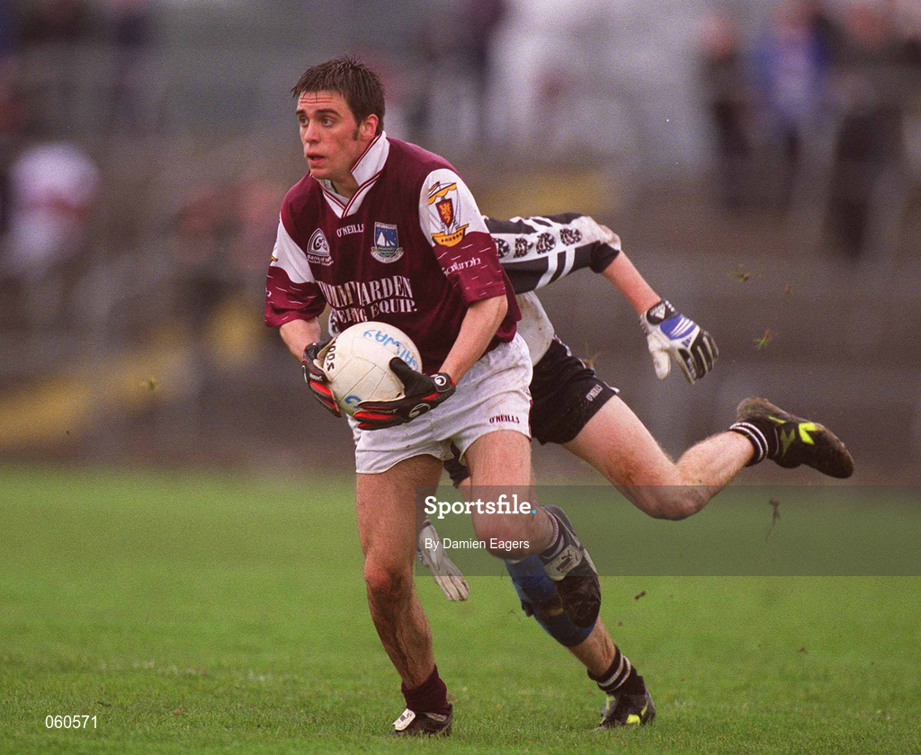 21 April 2001; Matthew Clancy of Galway during the Allianz GAA National Football League Division 1 Semi-Final match between Galway and Sligo in Dr Hyde Park in Roscommon. Photo by Damien Eagers/Sportsfile