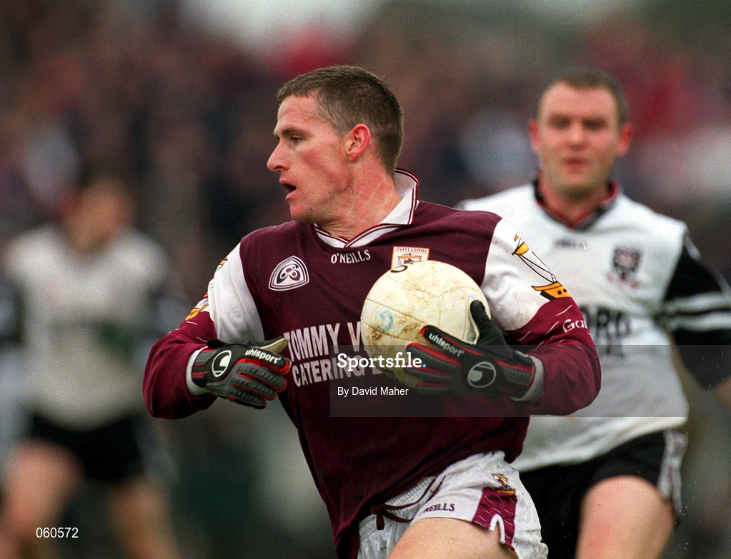 21 April 2001; Seán Óg De Paor of Galway during the Allianz GAA National Football League Division 1 Semi-Final match between Galway and Sligo in Dr Hyde Park in Roscommon. Photo by David Maher/Sportsfile