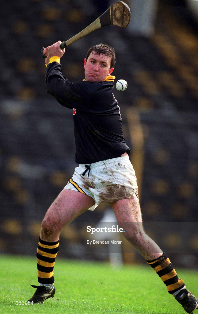 29 April 2001; Kilkenny goalkeeper James McGarry during the Allianz GAA National Hurling League Division 1 Semi-Final match between Clare and Kilenny at Semple Stadium in Thurles, Tipperary. Photo by Brendan Moran/Sportsfile