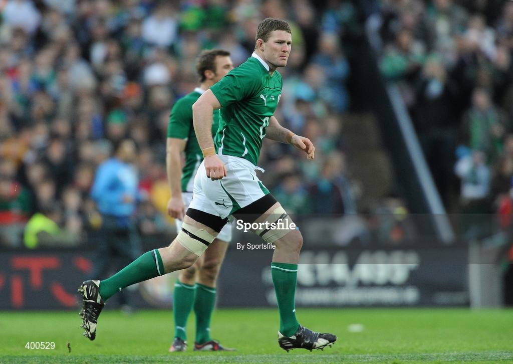 6 February 2010; Donnacha Ryan, Ireland. RBS Six Nations Rugby Championship, Ireland v Italy, Croke Park, Dublin. Photo by Sportsfile