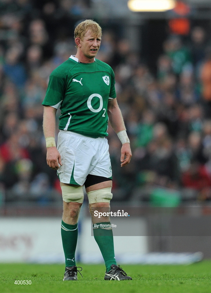 6 February 2010; Leo Cullen, Ireland. RBS Six Nations Rugby Championship, Ireland v Italy, Croke Park, Dublin. Photo by Sportsfile