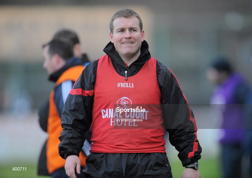 7 February 2010; Down manager James McCartan. Allianz GAA Football National League, Division 2, Round 1, Kildare v Down. St Conleth's Park, Newbridge, Co. Kildare. Picture credit: Brian Lawless / SPORTSFILE