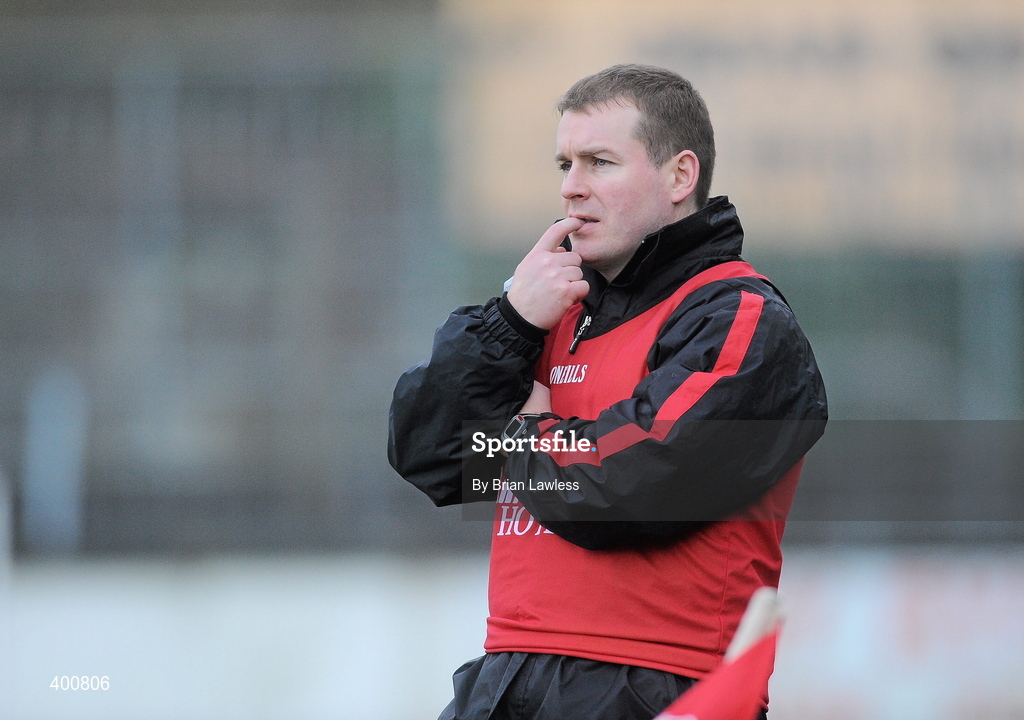 7 February 2010; Down manager James McCartan. Allianz GAA Football National League, Division 2, Round 1, Kildare v Down. St Conleth's Park, Newbridge, Co. Kildare. Picture credit: Brian Lawless / SPORTSFILE