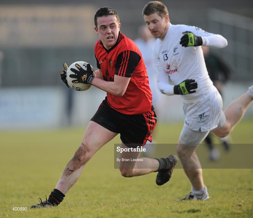 7 February 2010; Conor Garvey, Down. Allianz GAA Football National League, Division 2, Round 1, Kildare v Down. St Conleth's Park, Newbridge, Co. Kildare. Picture credit: Brian Lawless / SPORTSFILE