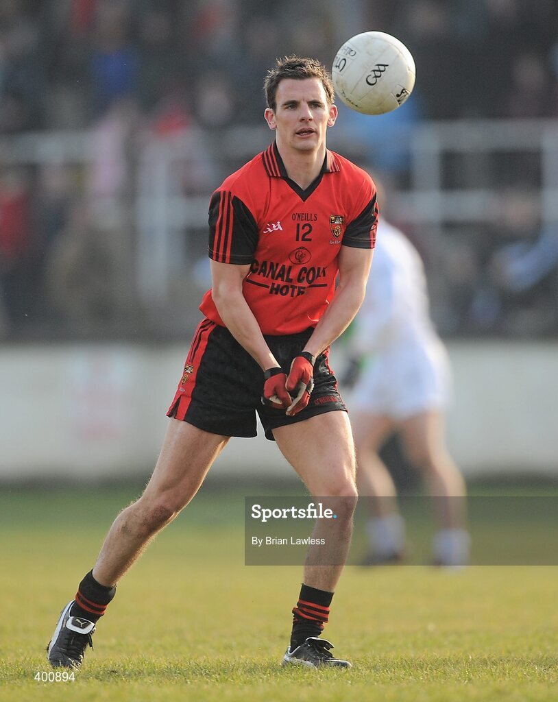 7 February 2010; Daniel Hughes, Down. Allianz GAA Football National League, Division 2, Round 1, Kildare v Down. St Conleth's Park, Newbridge, Co. Kildare. Picture credit: Brian Lawless / SPORTSFILE
