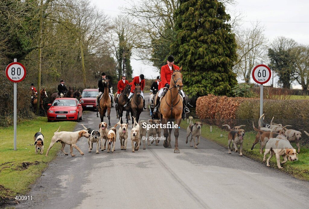 8 February 2010; A general view of the Hunt Meeting in Dunsany, Co. Meath. Photo by Sportsfile