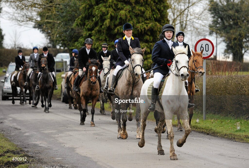 8 February 2010; A general view of the Hunt Meeting in Dunsany, Co. Meath. Photo by Sportsfile