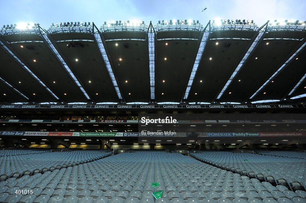 6 February 2010; A general view of the Cusack Stand after the game. RBS Six Nations Rugby Championship, Ireland v Italy, Croke Park, Dublin. Picture credit: Brendan Moran / SPORTSFILE