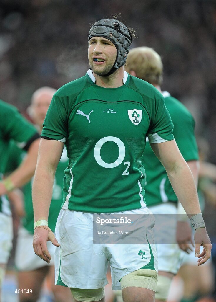 6 February 2010; Kevin McLaughlin, Ireland. RBS Six Nations Rugby Championship, Ireland v Italy, Croke Park, Dublin. Picture credit: Brendan Moran / SPORTSFILE