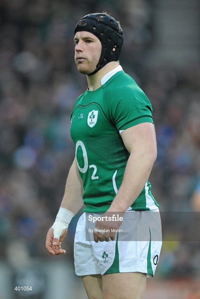 6 February 2010; Sean O'Brien, Ireland. RBS Six Nations Rugby Championship, Ireland v Italy, Croke Park, Dublin. Picture credit: Brendan Moran / SPORTSFILE