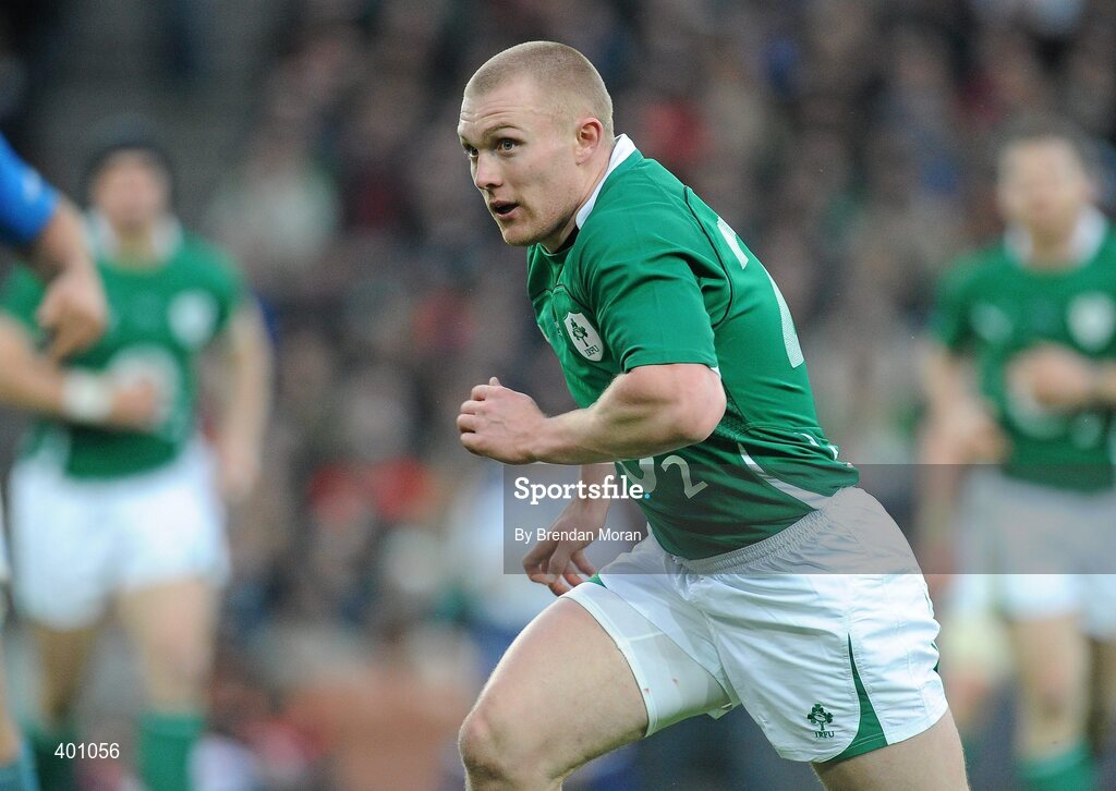6 February 2010; Keith Earls, Ireland. RBS Six Nations Rugby Championship, Ireland v Italy, Croke Park, Dublin. Picture credit: Brendan Moran / SPORTSFILE