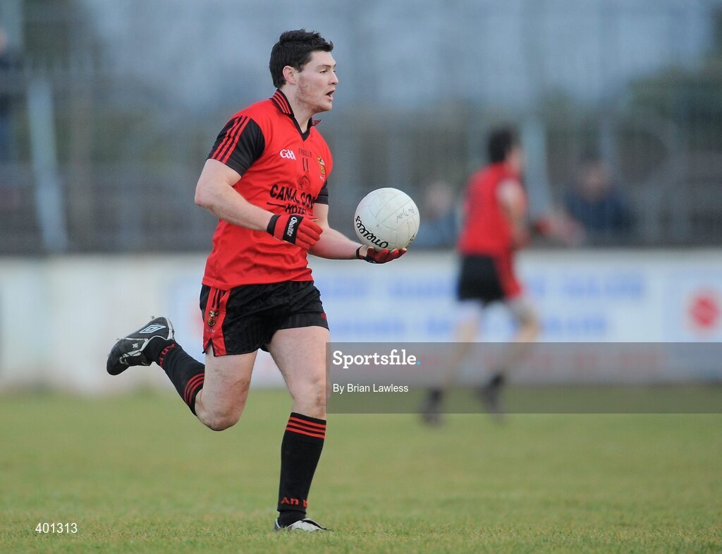 7 February 2010; Martin Clarke, Down. Allianz GAA Football National League, Division 2, Round 1, Kildare v Down. St Conleth's Park, Newbridge, Co. Kildare. Picture credit: Brian Lawless / SPORTSFILE