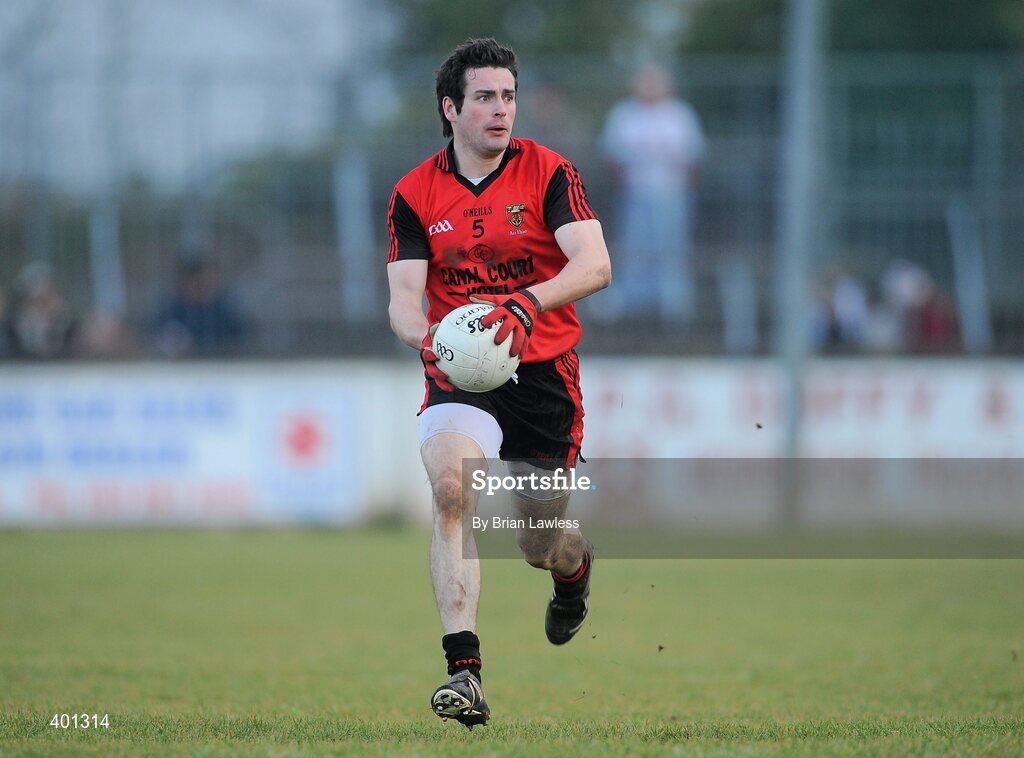 7 February 2010; Kevin McKernan, Down. Allianz GAA Football National League, Division 2, Round 1, Kildare v Down. St Conleth's Park, Newbridge, Co. Kildare. Picture credit: Brian Lawless / SPORTSFILE