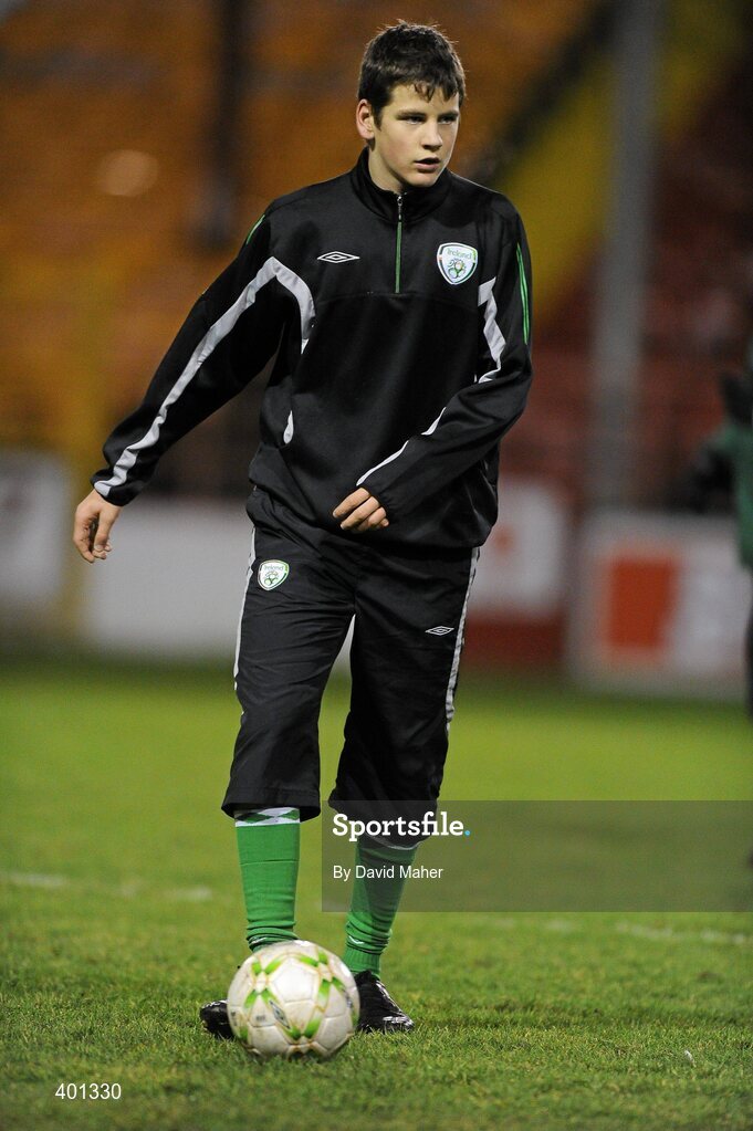 9 February 2010; Connor Smith, Republic of Ireland. Under 17 International Friendly, Republic of Ireland v Hungary, Tolka Park, Dublin. Picture credit: David Maher / SPORTSFILE