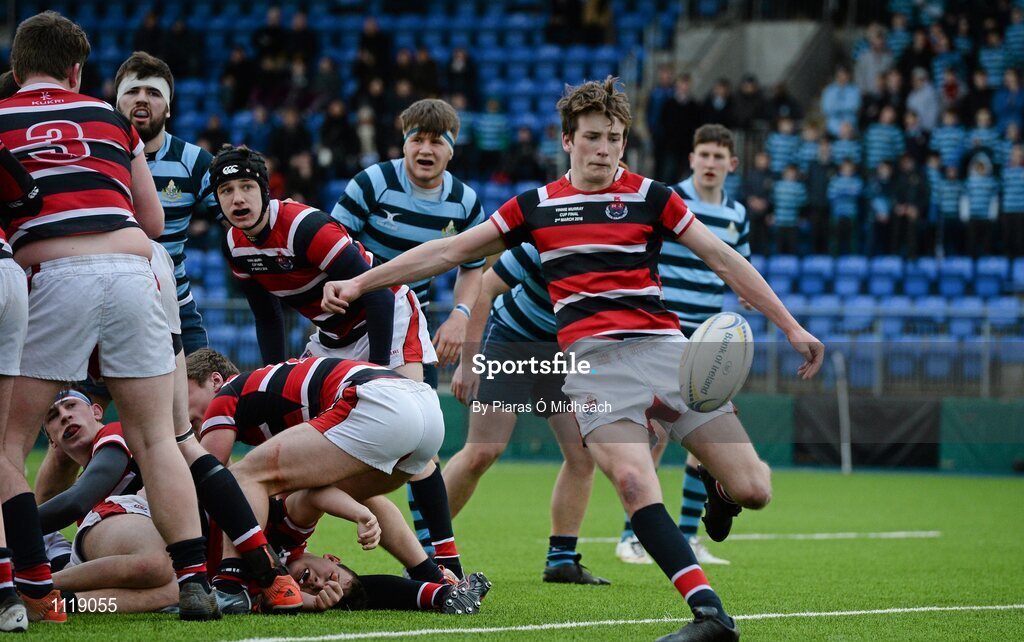 2 March 2016; Bill Corrigan, Wesley College. Bank of Ireland Vinnie Murray Cup Final, Castleknock College v Wesley College, Donnybrook Stadium, Donnybrook, Dublin. Picture credit: Piaras Ó Mídheach / SPORTSFILE