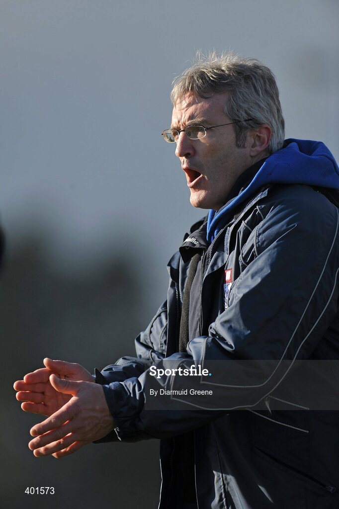 10 February 2010; Waterford IT manager Colm Bonnar. Ulster Bank Fitzgibbon Cup Round 2, Limerick Institute of Technology v Waterford Institute of Technology, Limerick IT, Limerick. Picture credit: Diarmuid Greene / SPORTSFILE