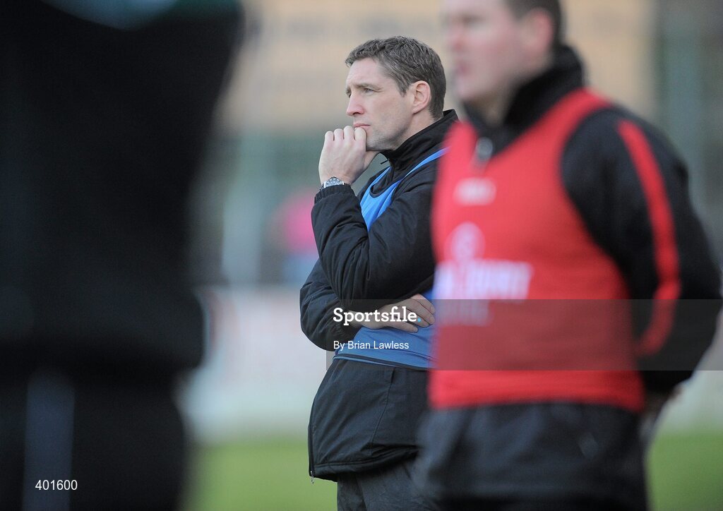 7 February 2010; Kildare manager Kieran McGeeney. Allianz GAA Football National League, Division 2, Round 1, Kildare v Down. St Conleth's Park, Newbridge, Co. Kildare. Picture credit: Brian Lawless / SPORTSFILE
