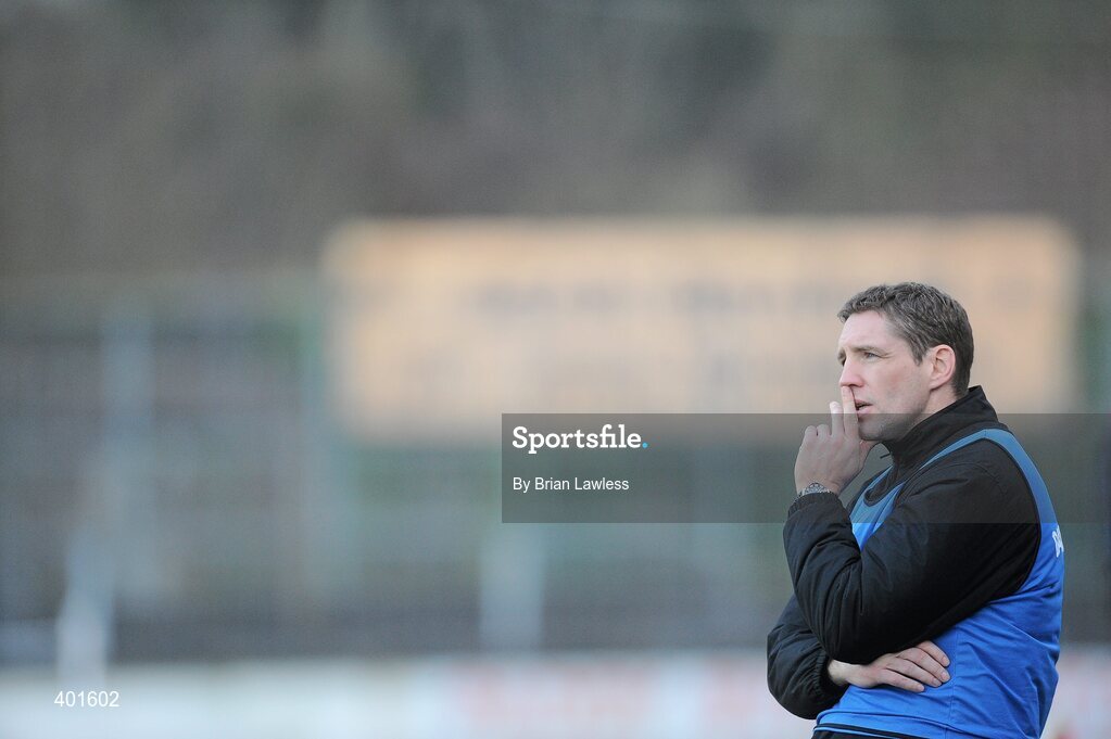 7 February 2010; Kildare manager Kieran McGeeney. Allianz GAA Football National League, Division 2, Round 1, Kildare v Down. St Conleth's Park, Newbridge, Co. Kildare. Picture credit: Brian Lawless / SPORTSFILE