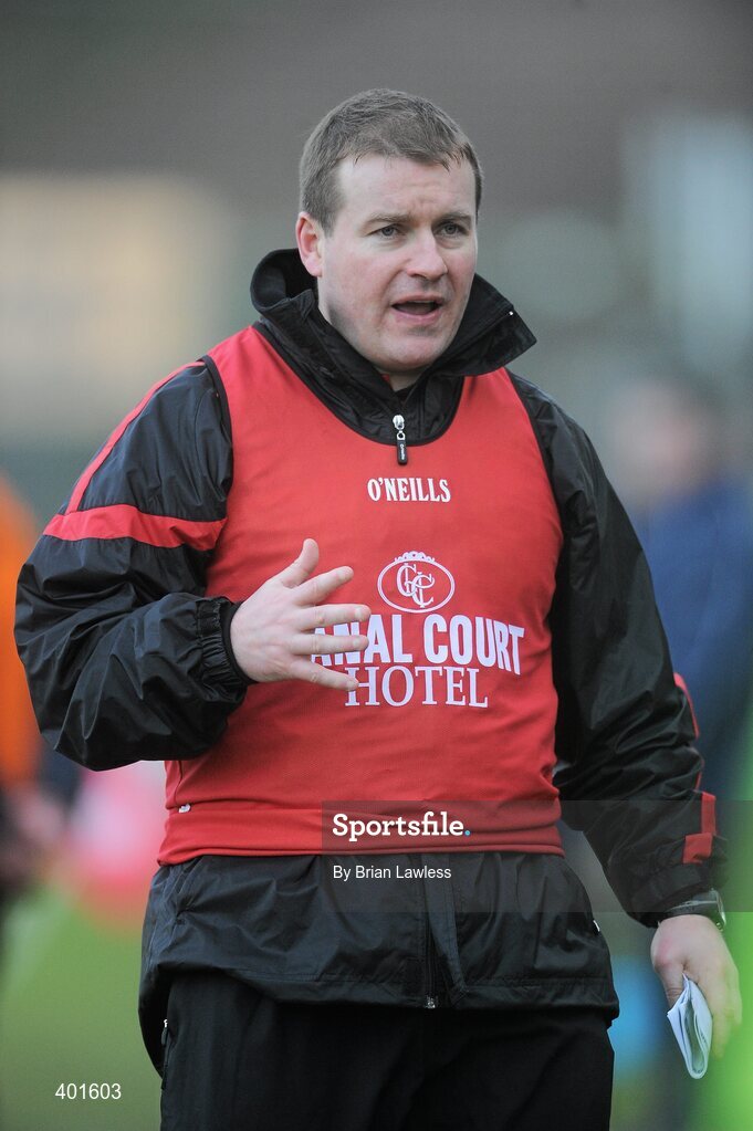7 February 2010; Down manager James McCartan. Allianz GAA Football National League, Division 2, Round 1, Kildare v Down. St Conleth's Park, Newbridge, Co. Kildare. Picture credit: Brian Lawless / SPORTSFILE