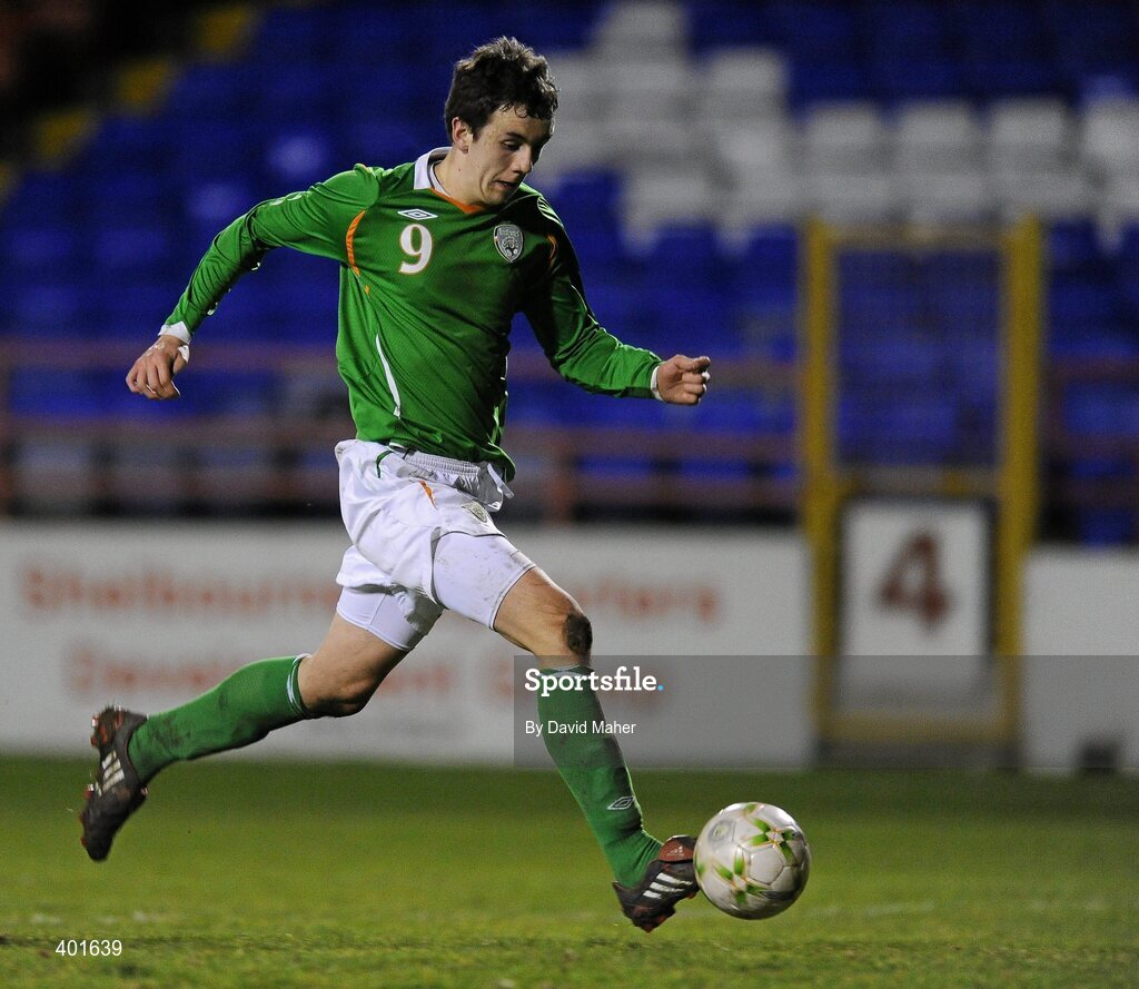 9 February 2010; David Murphy, Republic of Ireland. Under 17 International Friendly, Republic of Ireland v Hungary, Tolka Park, Dublin. Picture credit: David Maher / SPORTSFILE