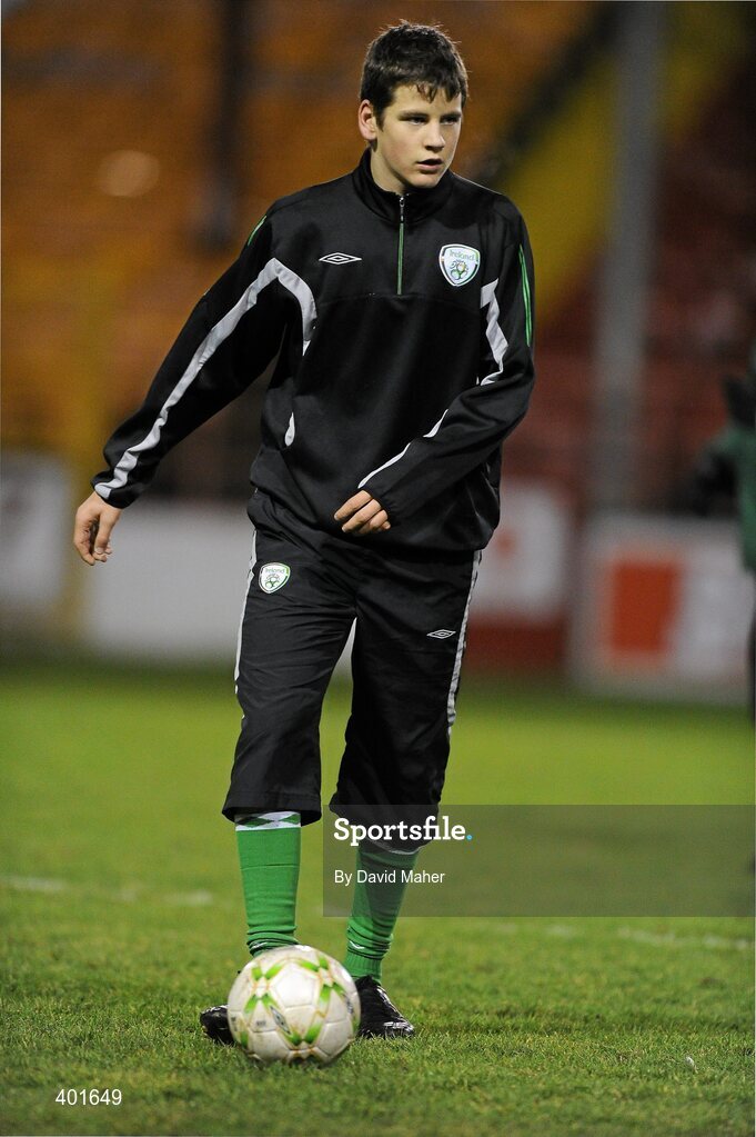 9 February 2010; Connor Smith, Republic of Ireland. Under 17 International Friendly, Republic of Ireland v Hungary, Tolka Park, Dublin. Picture credit: David Maher / SPORTSFILE