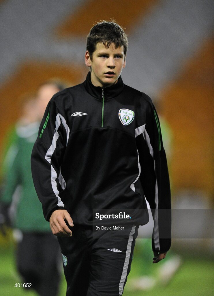 9 February 2010; Connor Smith, Republic of Ireland. Under 17 International Friendly, Republic of Ireland v Hungary, Tolka Park, Dublin. Picture credit: David Maher / SPORTSFILE