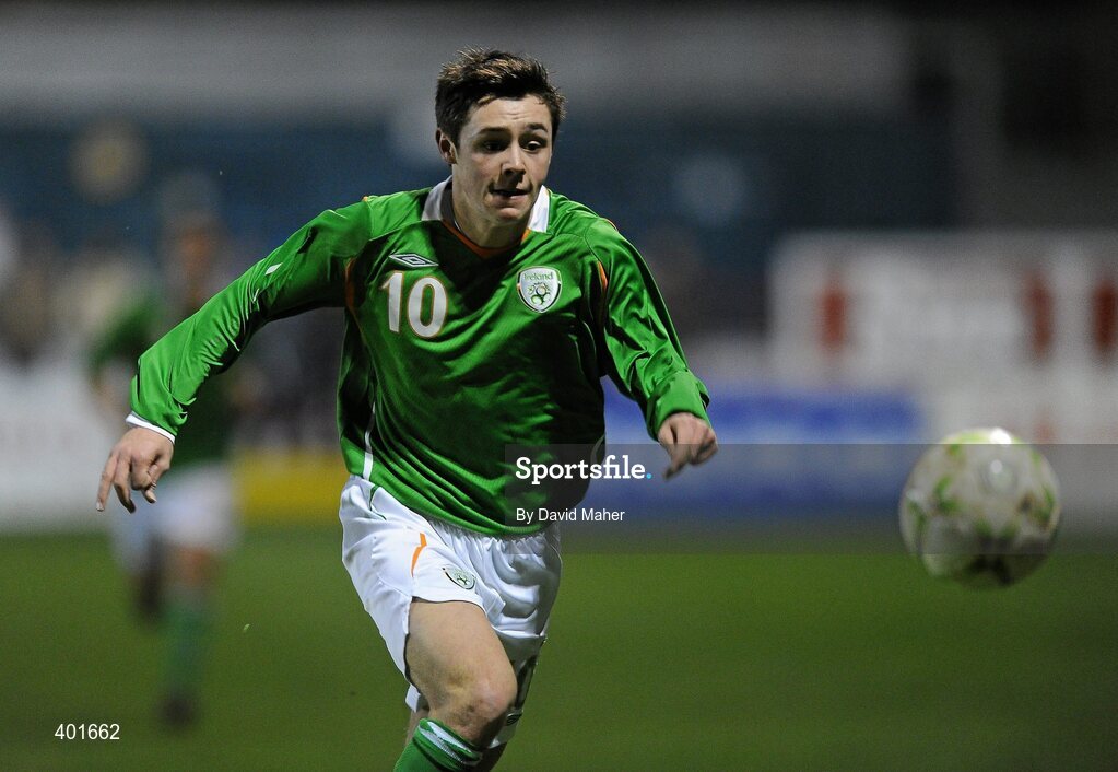 9 February 2010; George Smith, Republic of Ireland. Under 17 International Friendly, Republic of Ireland v Hungary, Tolka Park, Dublin. Picture credit: David Maher / SPORTSFILE