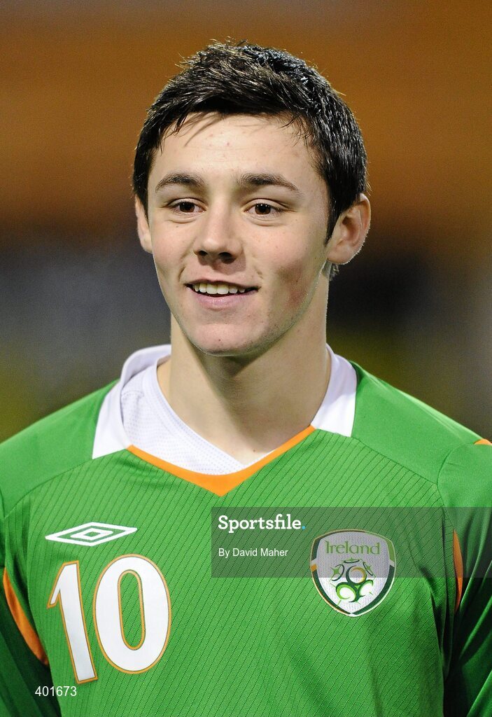 9 February 2010; George Smith, Republic of Ireland. Under 17 International Friendly, Republic of Ireland v Hungary, Tolka Park, Dublin. Picture credit: David Maher / SPORTSFILE