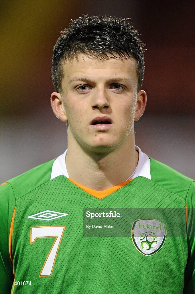 9 February 2010; Daniel Purdy, Republic of Ireland. Under 17 International Friendly, Republic of Ireland v Hungary, Tolka Park, Dublin. Picture credit: David Maher / SPORTSFILE