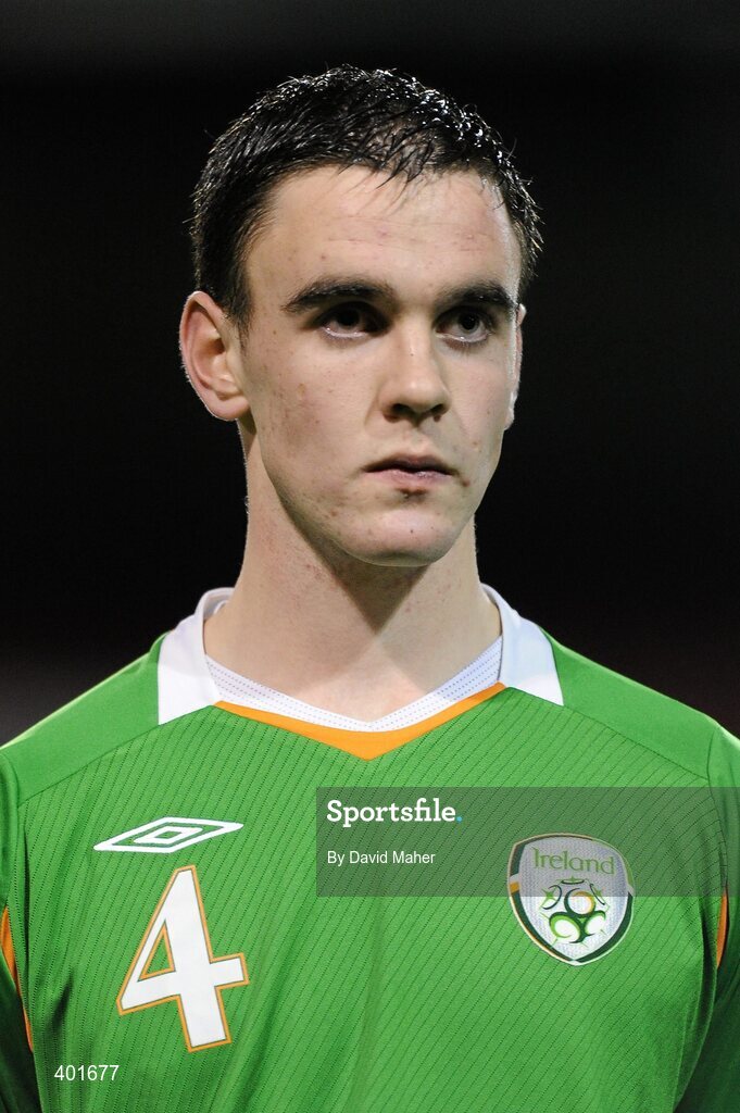 9 February 2010; Richard Bryan, Republic of Ireland. Under 17 International Friendly, Republic of Ireland v Hungary, Tolka Park, Dublin. Picture credit: David Maher / SPORTSFILE