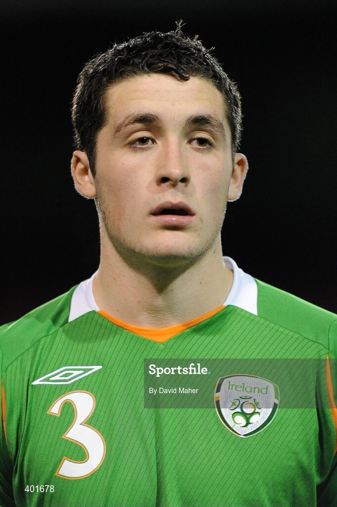 9 February 2010; Carl McHugh, Republic of Ireland. Under 17 International Friendly, Republic of Ireland v Hungary, Tolka Park, Dublin. Picture credit: David Maher / SPORTSFILE