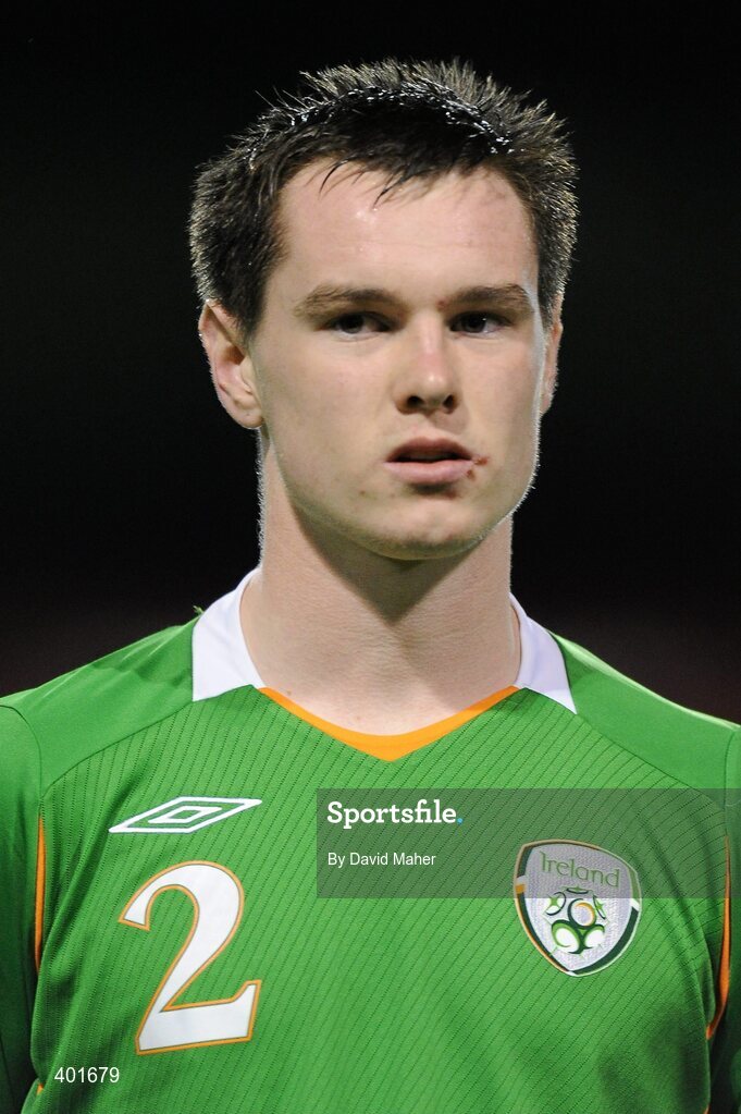 9 February 2010; Michael Barker, Republic of Ireland. Under 17 International Friendly, Republic of Ireland v Hungary, Tolka Park, Dublin. Picture credit: David Maher / SPORTSFILE