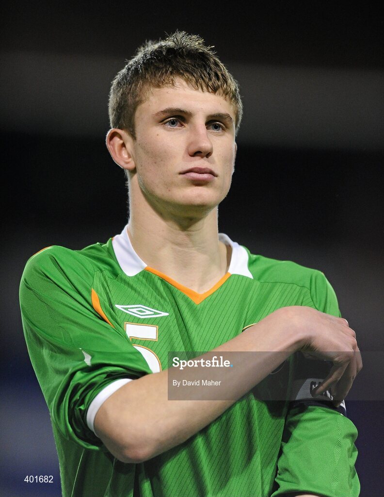 9 February 2010; Sean McGinty, Republic of Ireland. Under 17 International Friendly, Republic of Ireland v Hungary, Tolka Park, Dublin. Picture credit: David Maher / SPORTSFILE