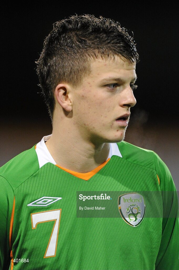 9 February 2010; Daniel Purdy, Republic of Ireland. Under 17 International Friendly, Republic of Ireland v Hungary, Tolka Park, Dublin. Picture credit: David Maher / SPORTSFILE