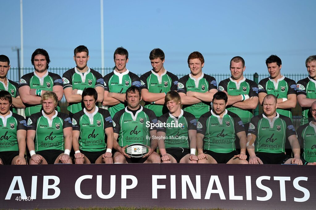 30 January 2010; The City of Derry team. AIB Junior Cup Final, Armagh v City of Derry, Dubarry Park, Athlone, Co. Westmeath. Picture credit: Stephen McCarthy / SPORTSFILE *** Local Caption ***