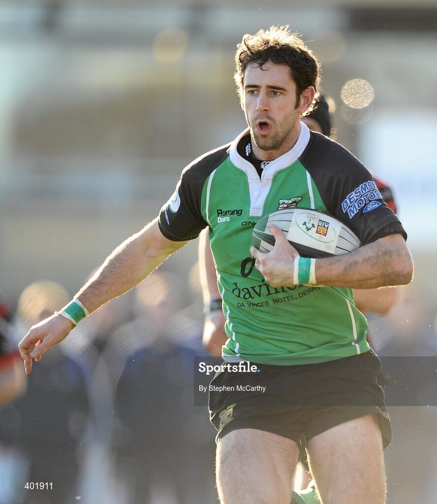 30 January 2010; Mark O'Connor, City of Derry. AIB Junior Cup Final, Armagh v City of Derry, Dubarry Park, Athlone, Co. Westmeath. Picture credit: Stephen McCarthy / SPORTSFILE *** Local Caption ***