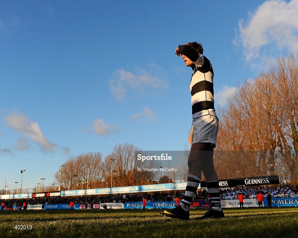 31 January 2010; Mark Kavanagh, Belvedere College. Leinster Schools Senior Cup 1st Round, Belvedere College v Blackrock College, Donnybrook Stadium, Donnybrook, Dublin. Picture credit: Stephen McCarthy / SPORTSFILE