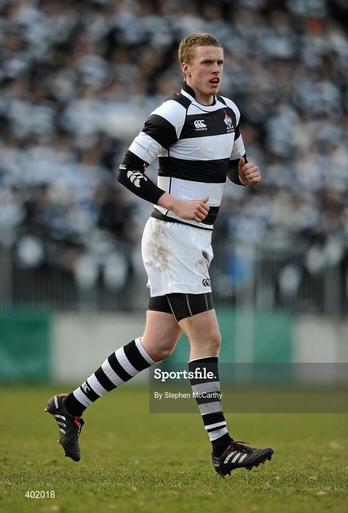 31 January 2010; John Fitzgerald, Belvedere College. Leinster Schools Senior Cup 1st Round, Belvedere College v Blackrock College, Donnybrook Stadium, Donnybrook, Dublin. Picture credit: Stephen McCarthy / SPORTSFILE
