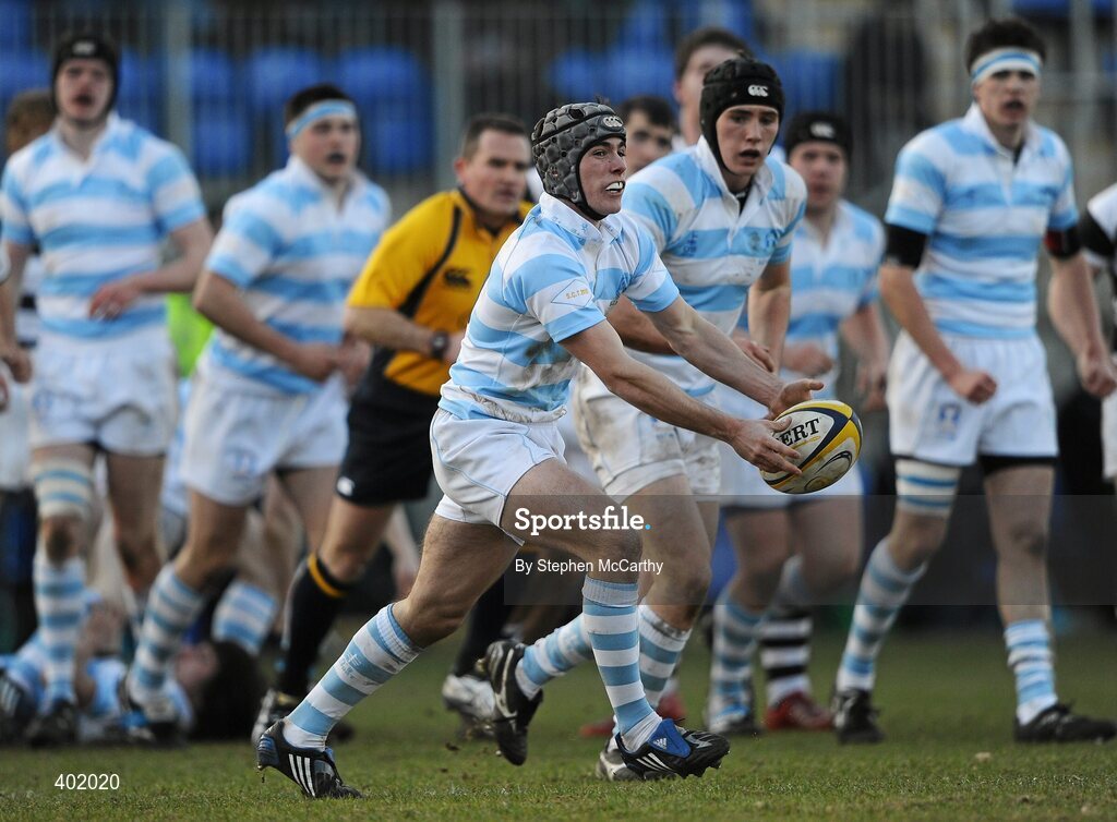 31 January 2010; David Godfrey, Blackrock College. Leinster Schools Senior Cup 1st Round, Belvedere College v Blackrock College, Donnybrook Stadium, Donnybrook, Dublin. Picture credit: Stephen McCarthy / SPORTSFILE