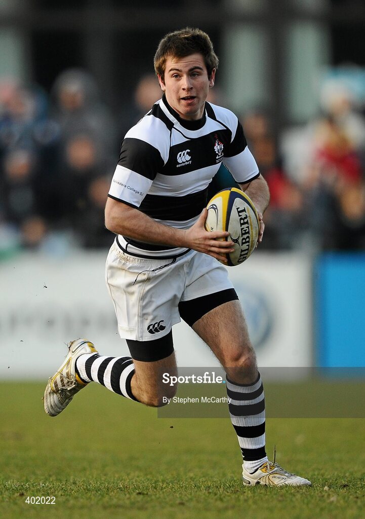 31 January 2010; Donal Murray, Belvedere College. Leinster Schools Senior Cup 1st Round, Belvedere College v Blackrock College, Donnybrook Stadium, Donnybrook, Dublin. Picture credit: Stephen McCarthy / SPORTSFILE