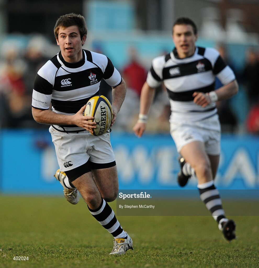 31 January 2010; Donal Murray, Belvedere College. Leinster Schools Senior Cup 1st Round, Belvedere College v Blackrock College, Donnybrook Stadium, Donnybrook, Dublin. Picture credit: Stephen McCarthy / SPORTSFILE