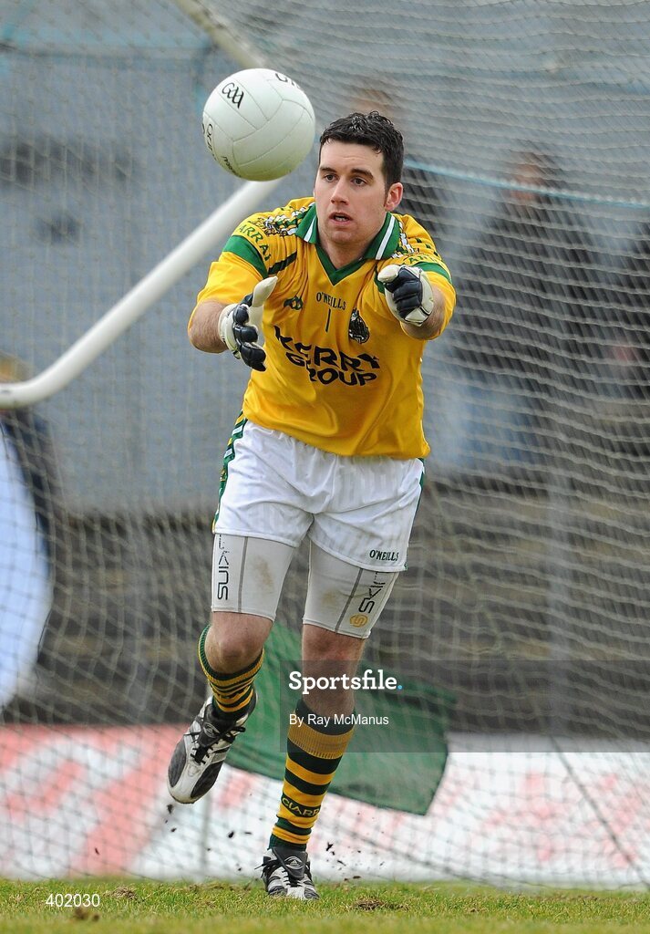 7 February 2010; Kerry goalkeeper Ger Reidy. Allianz GAA Football National League, Division 1, Round 1, Kerry v Dublin. Fitzgerald Stadium, Killarney. Picture credit: Ray McManus / SPORTSFILE