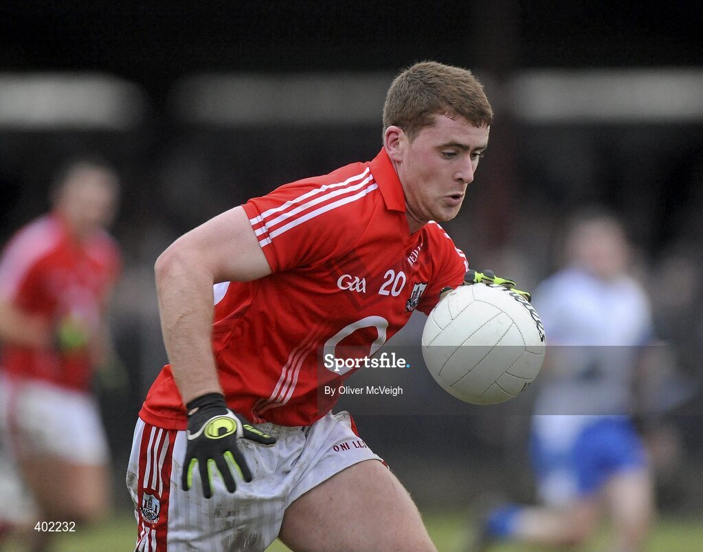 7 February 2010; Fintan Gould, Cork. Allianz GAA Football National League, Division 1, Round 1, Monaghan v Cork. St Mary's Park, Scotstown, Monaghan. Picture credit: Oliver McVeigh / SPORTSFILE