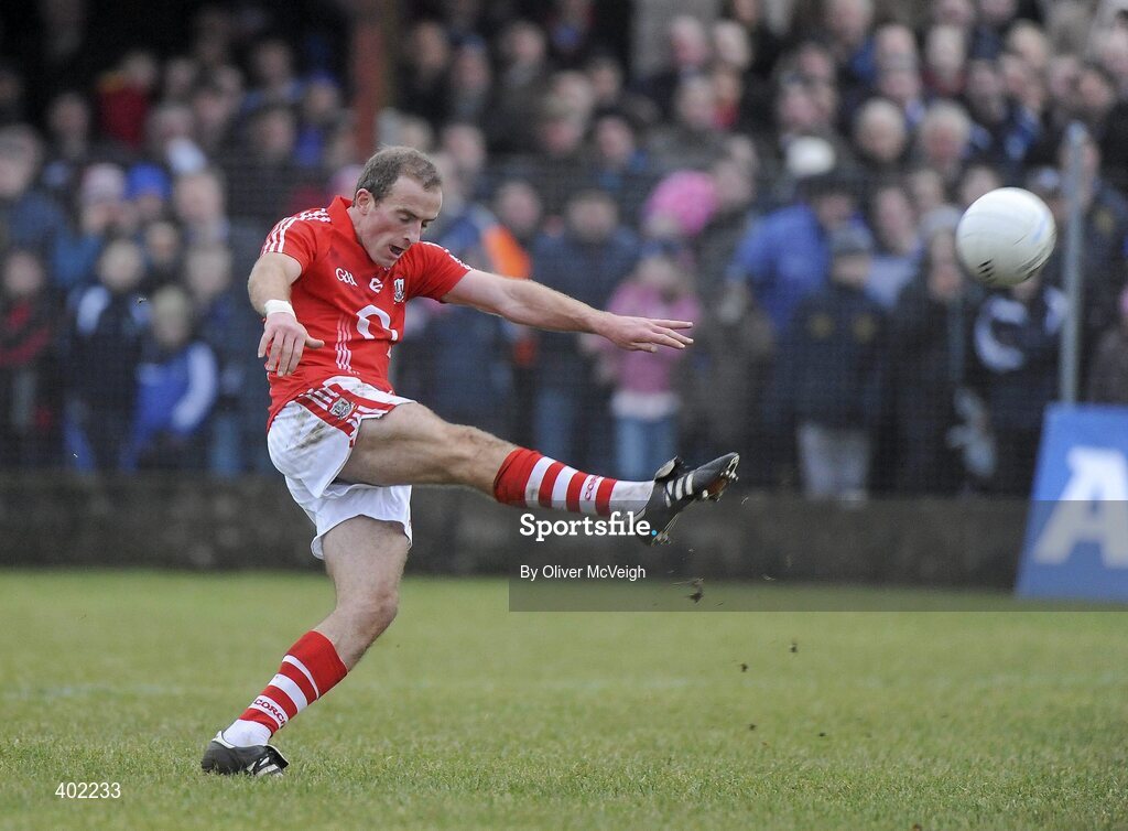 7 February 2010; Paudi Kissane, Cork. Allianz GAA Football National League, Division 1, Round 1, Monaghan v Cork. St Mary's Park, Scotstown, Monaghan. Picture credit: Oliver McVeigh / SPORTSFILE
