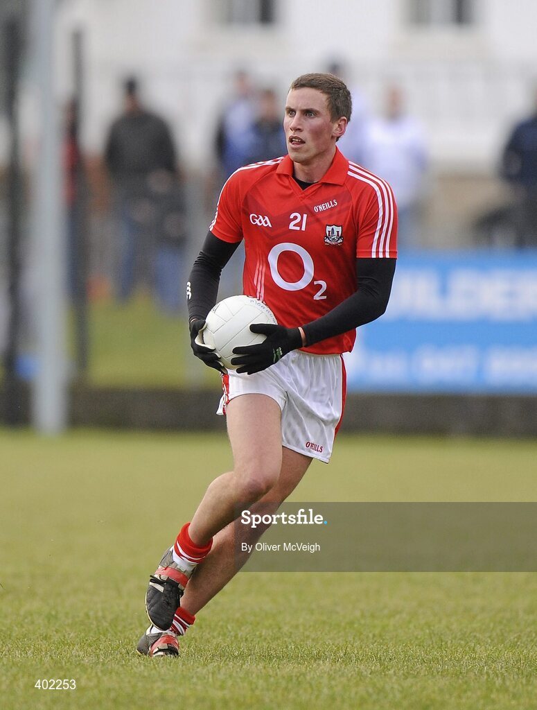 7 February 2010; Patrick Kelly, Cork. Allianz GAA Football National League, Division 1, Round 1, Monaghan v Cork. St Mary's Park, Scotstown, Monaghan. Picture credit: Oliver McVeigh / SPORTSFILE